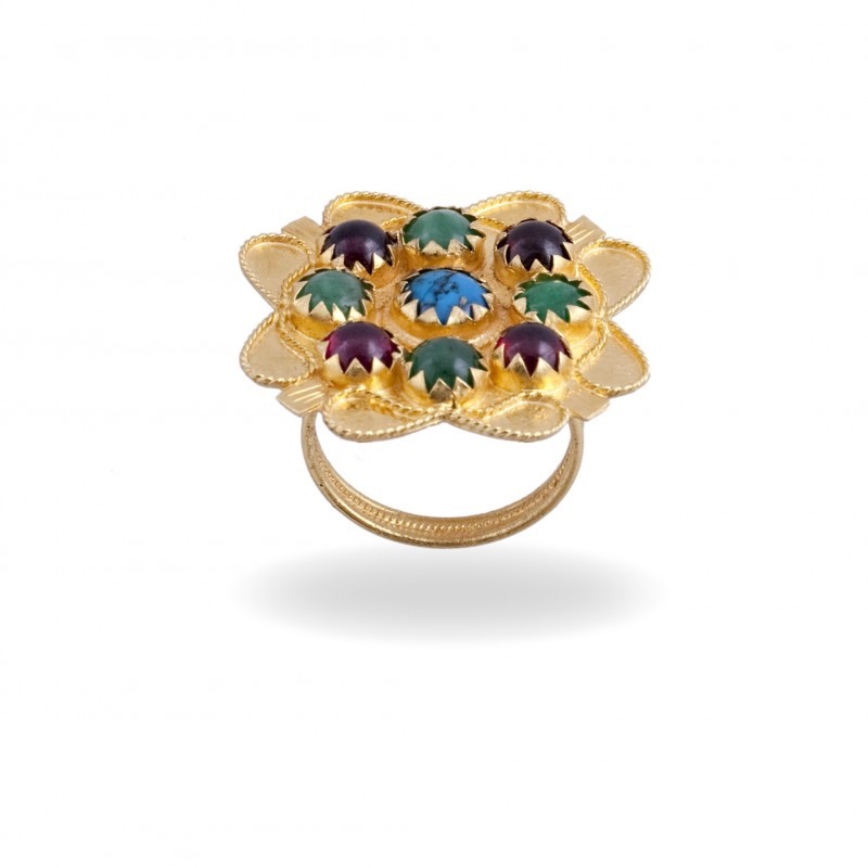 Anello in oro 18Kt "ORGOSOLO"