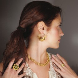 18K gold ring "ORGOSOLO"