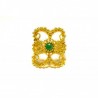 18K Gold filigree ring "ALI DI FARFALLA"