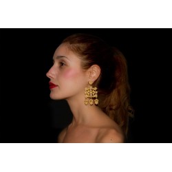 Orecchini in filigrana in oro 18Kt "SA PALIA"