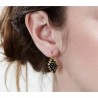 Orecchini in in oro 18Kt "MORA NERA"