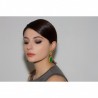 18K Gold filigree earrings "AURORA BOREALE"