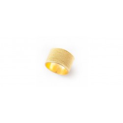 18K gold ring "FASCIA"